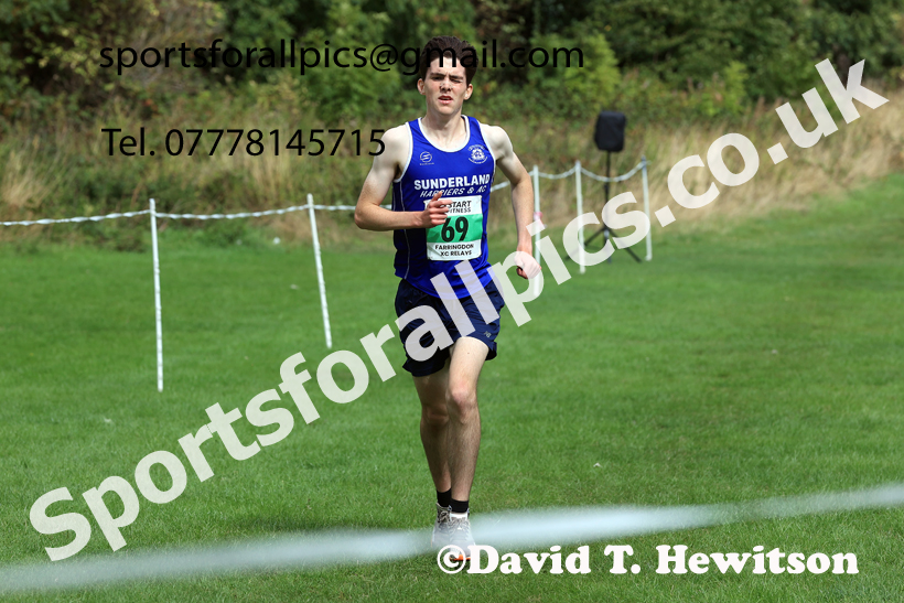 Senior Men, 2026 Sunderland Cross Country Relays, Herringdon, Sunderland. Photo: David T. Hewitson/Sports for All Pics